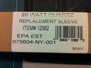 Danner-Pond-Replacement-Sleeve-20Watt