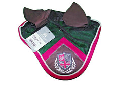 Cottage Craft Club velo mosca in pony antracite/rosa