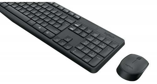 KIT COMBO TASTIERA E MOUSE layout ITALIANO LOGITECH WIFI MK235 WIRELESS - Foto 3 di 6