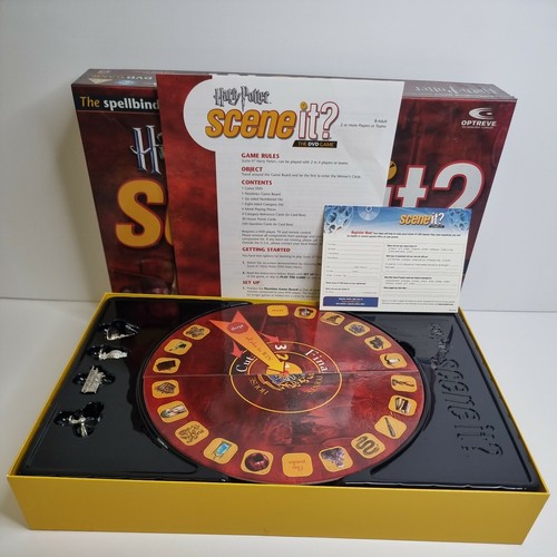 Scene it Harry Potter DVD Trivia Board Game Mattel 2005 - Complete - Picture 3 of 5