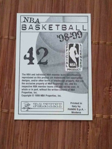 * PICK ANY STICKER * Panini NBA Basketball 1998 1999 98 99 NEW UPDATED LIST - Zdjęcie 79 z 299