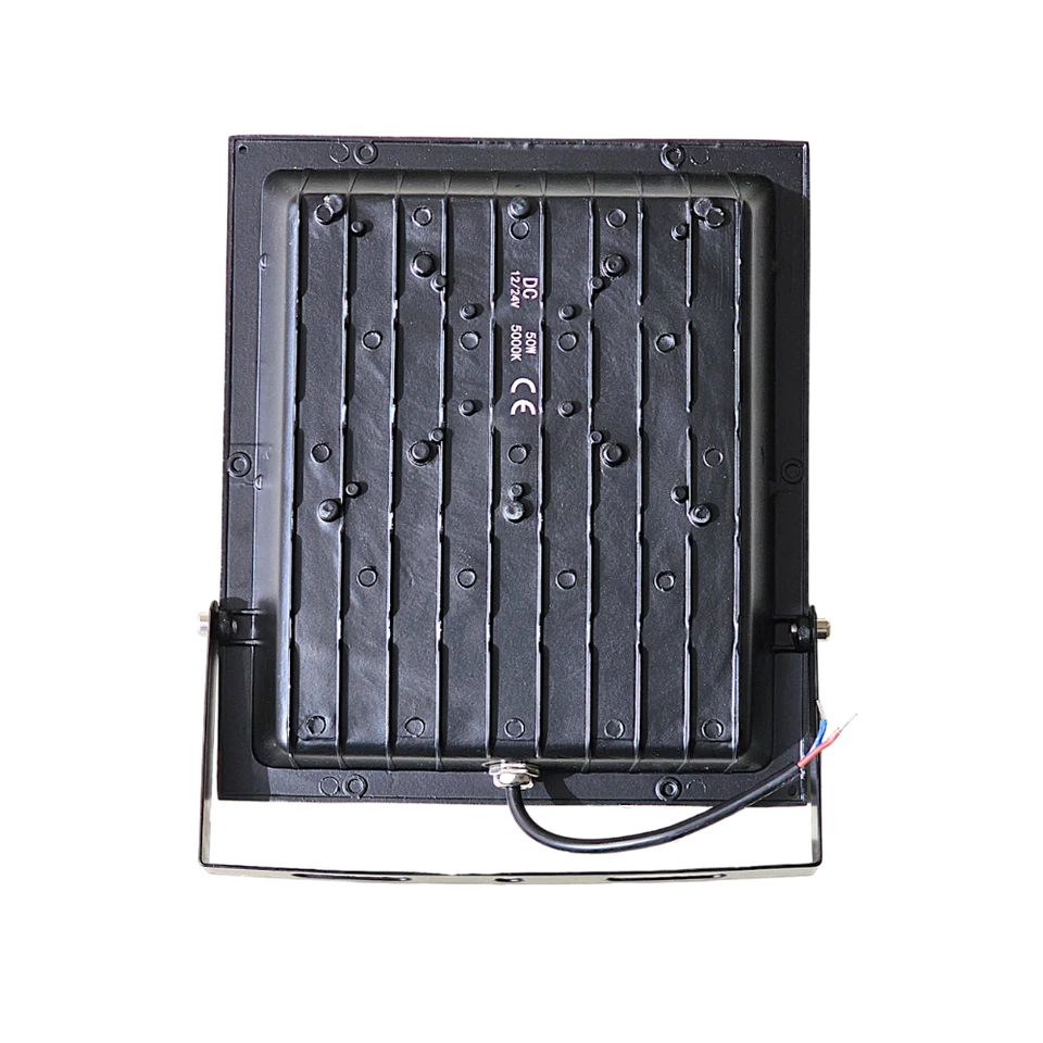 Faro Led SLIM 50W 12V 24V 5000K IP66 Luce Fredda per Esterni - Immagine 2 di 2