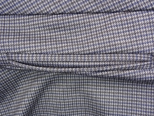 Dalia Gray Houndstooth Pants Stretch Comfort Waist Narrow Leg Women's Size (L) - Picture 16 of 18