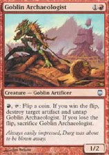 GOBLIN ARCHAEOLOGIST Darksteel MTG Magic the Gathering Cards DJMagic