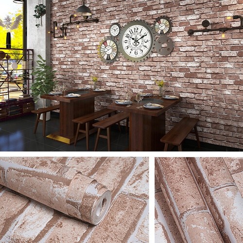 Wood Panel Wallpaper Wooden Slat 3D Faux Effect Stripe Feature WallPaper Decor*6 - Picture 63 of 67