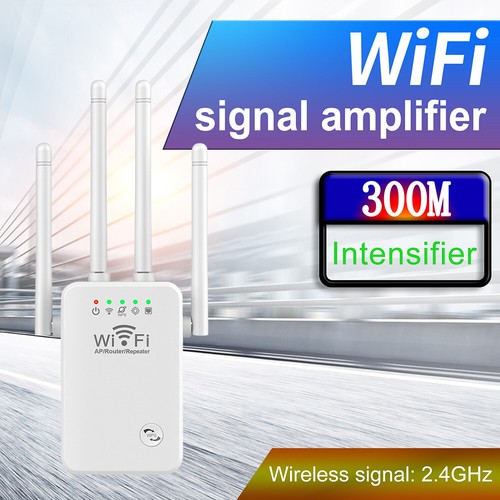 fr Amplificateur d'extension WiFi 2,4 GHz 300 Mbps Installation facile 4 antenne - Bild 2 von 8