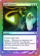 Spell Counter FOIL Unhinged PLD Blue Uncommon MAGIC GATHERING CARD ABUGames