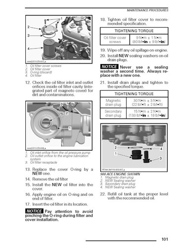 Libro manual del propietario Can Am Ryker 600 2020, Ryker 900 y Ryker 900 edición Rally - Imagen 9 de 12