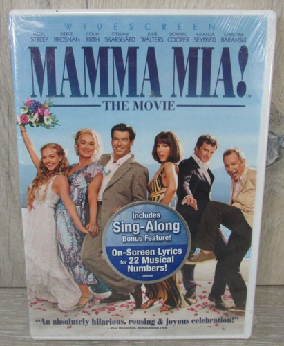 Mamma Mia DVD 2008 Universal Studios Wide Screen Movie Meryl Streep Brosnan - Picture 1 of 3