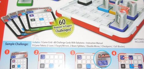 2012 Thinkfun Lazer Maze Board Game 100% COMPLETE - Picture 7 of 10