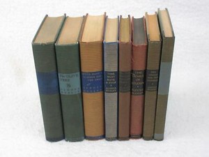 Lot-of-8-ALDOUS-HUXLEY-Harper-amp-Brothers-Hardcovers-1930s-1950s