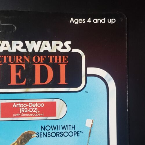 Vintage STAR WARS ROTJ Sensorscope R2-D2 Artoo Detoo Unpunched 77 Back MOC - Bild 4 von 18