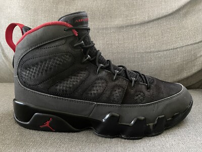 2010 Nike Air Jordan IX 9 Retro Black/ Red-Dark Charcoal 2010 Nike Air Jordan IX 9 Retro Black/ Red-Dark Charcoal