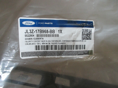 NEW OEM Ford Front Bumper Center Cover JL3Z-17B968-BB - Picture 2 of 2