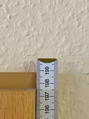 Stiltür, Innentür Buche Massiv Kassetten Füllung geschwungen gebr. 86 cm DIN L - Bild 3 von 12
