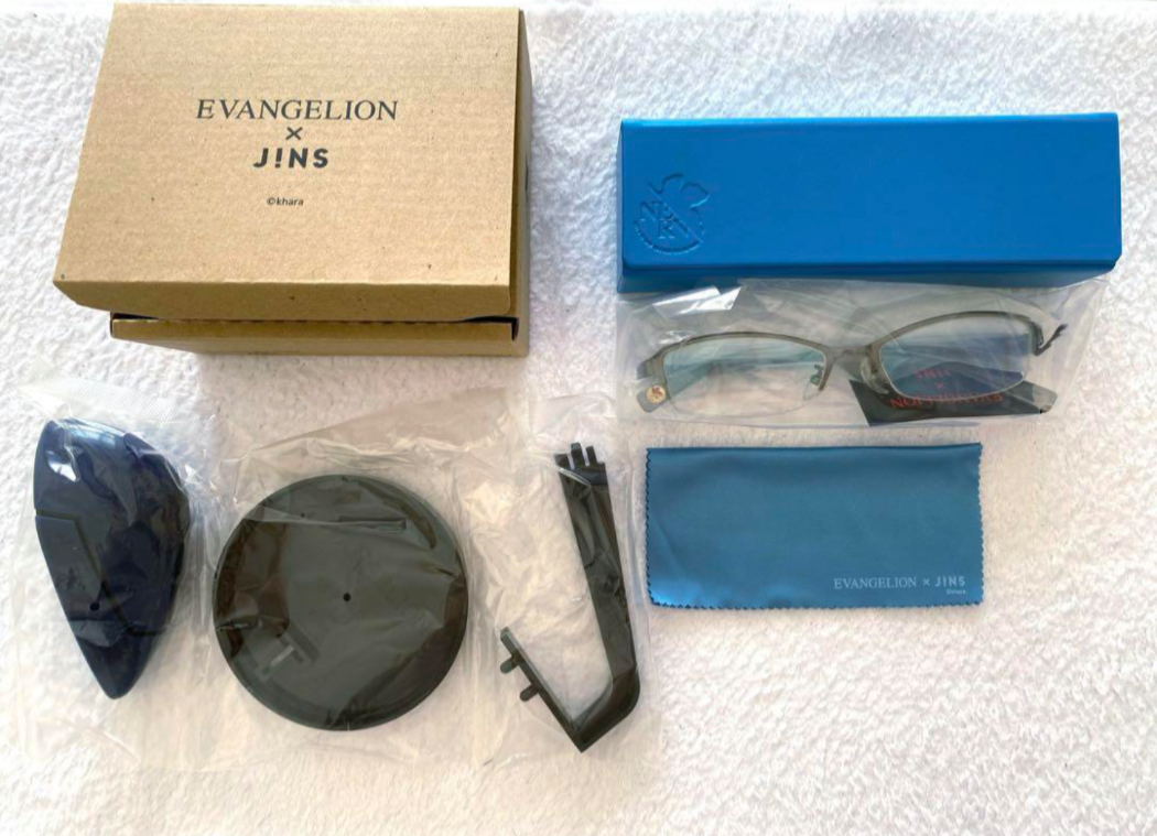 Jins × Evangelion Collaboration Kaworu Nagisa EVA-06 Glasses