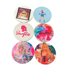 Set Of 6 Taylor Swift Drink Coasters Set New!!!