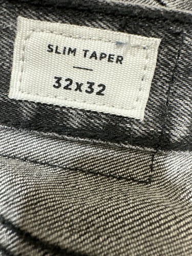 Pacsun Stacked Slim Jeans Mens Size 32 x 32 Black Gray Excellent Condition - Picture 5 of 7