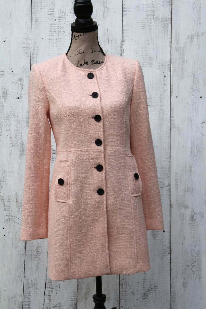 Karl lagerfeld pink clearance coat