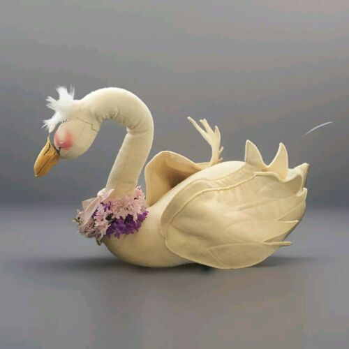 Centrotavola Annalee Mobilitee Spring Swan vintage 1988 grande 21 pollici decorazione USA - Foto 4 di 23