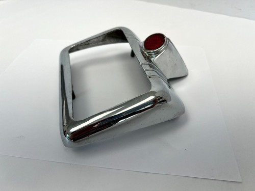 1946-1948 Dodge Left Sedan Driver Side Tail Light Lamp Chrome Bezel NOS 1149364 - Picture 4 of 7