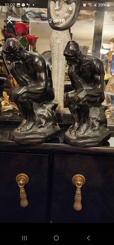 Antique Bronze Bookends And Collectables - Picture 12 of 20