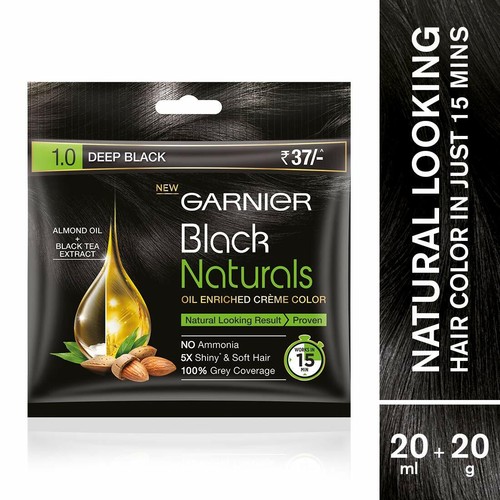 Garnier Black Naturals, Hair Colour , Pack of 4, 20ml | eBay Garnier Black Naturals, Hair Colour , Pack of 4, 20ml | eBay