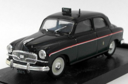 Brumm Models Scala 1/43 Diecast R216 - 1956 Fiat 1400B Taxi Di Milano - Foto 2 di 3