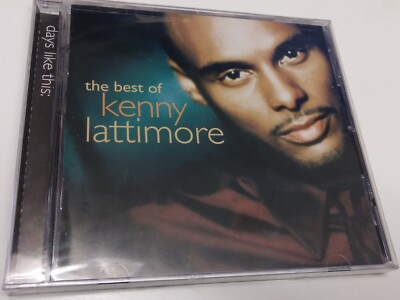 Kenny Lattimore ''The Best Of'' Days Like This R&B Soul Out Of Print NEW Sealed CD