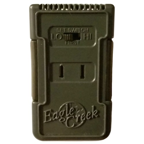 Eagle Creek Dual Wattage International Converter Set Ungrounded Adapter Plugs - Bild 4 von 5