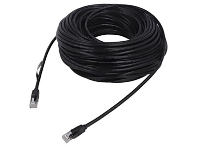 IBEBT Patch cord U/UTP 6 Line CCA PVC schwarz 30m 26AWG VENTION