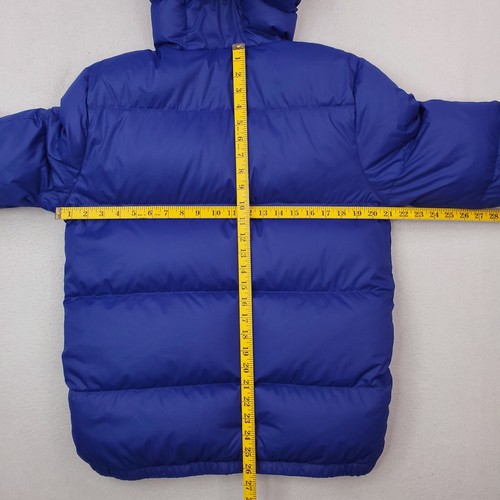 Polo Ralph Lauren Coat Boys Extra Large Blue Down Puffer Jacket Quilted Insulate - Picture 12 of 15