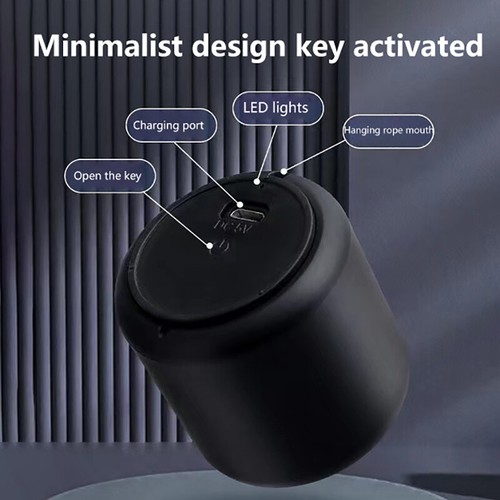 Wireless Bluetooth Speaker Portable Outdoor Loudspeaker Mini Column 3D Stereo - Photo 9/18