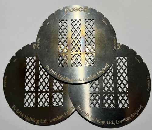 DHA Rosco Assorted Gobos B Size Metal Theatre Lighting Effects Stage Profile - Picture 4 of 106