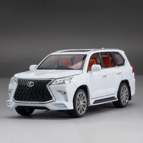 1:32 Lexus LX570 Diecast Car Model Sound Light SUV High Simulation Kids Toy Gift - Picture 26 of 26