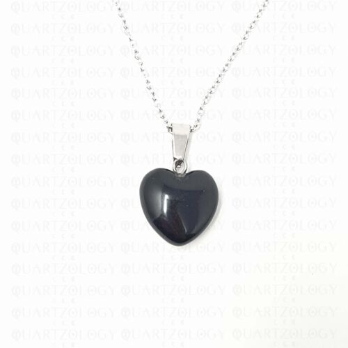 Love Heart Chakra Necklace Healing Quartz Reiki Crystal Point Cut Pendant Chain - Picture 105 of 124