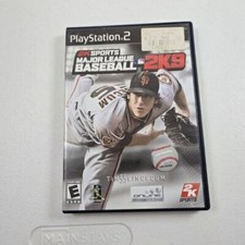 MLB Major League Baseball 2K9 ( PlayStation 2, PS2 ) CIB Complete