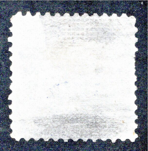 US # 114 (1869 - Locomotive) 3c Used - VG w/G GRILL & Split Grill - Picture 2 of 4