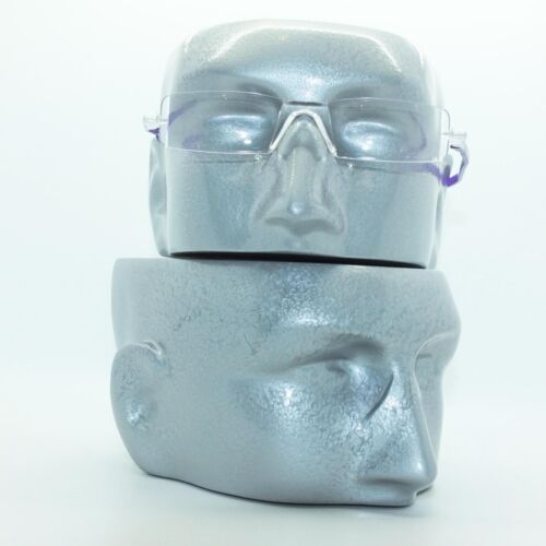 Lesebrille No-See rahmenlos leicht violett Farbe Akzent Seiten +1,00 - Bild 3 von 4