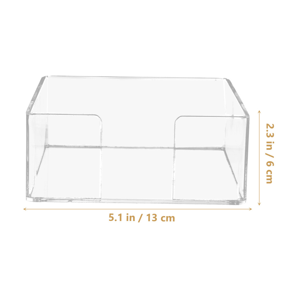 Mesa de Comedor Decoración Caja de Pañuelos Cuadrada Pequeño Servilletero Ahorro de Espacio