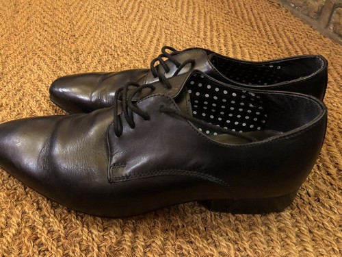 Paolo Vandini Men’s Black Leather Shoes. Size 7. Excellent Used Condition. - Picture 6 of 9