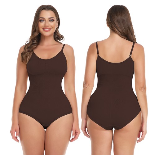 Women's Slimming Full Body Shaper Seamless Firm Tummy Control Shapewear Bodysuit - Picture 19 of 45