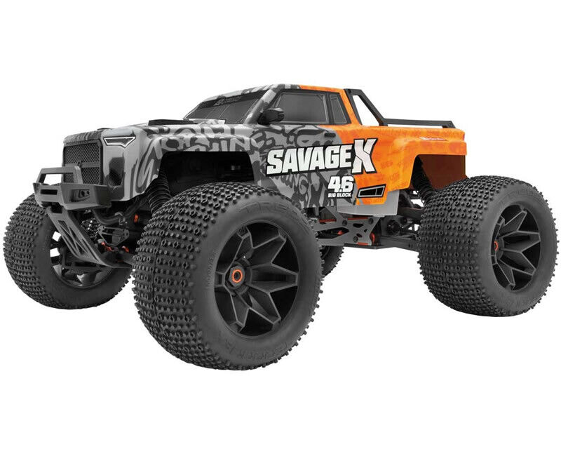 Image of HPI 160100 Savage X 4 6cc GT 6 4WD 1 8 Nitro Monster Truck 2 4GHz RTR modellismo