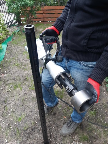Jack Hammer Star Picket Driver 85x105x234 Rammglocke Pfahlramme Rohr Zaun - Bild 6 von 9