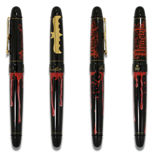 ACME Studio “Bram Stoker’s DRACULA” Artist's Proof LE Roller Fountain Pen Set - Picture 2 of 3