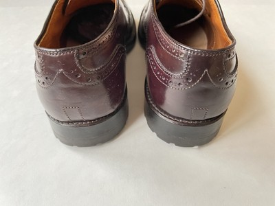 Shell Cordovan Short Wing Tip Blucher Shoe