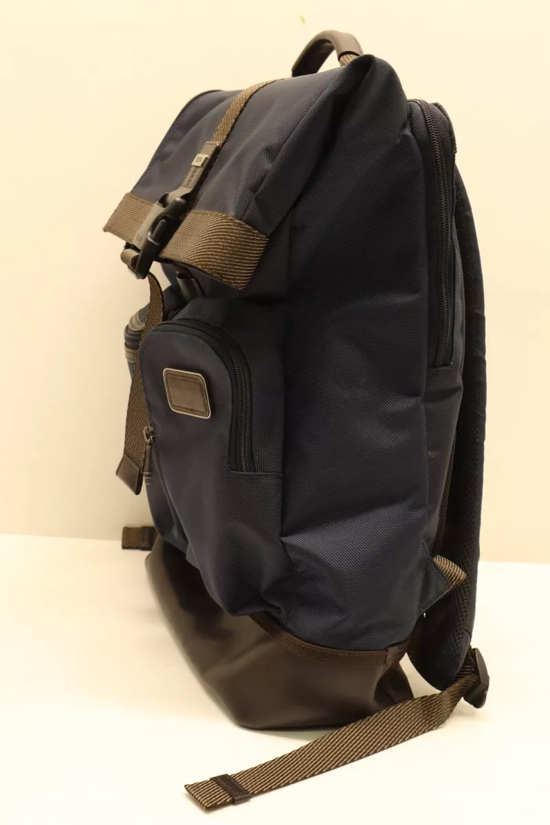 Tumi Fremont Cypress Roll Top Backpack 111760 NAVY