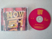 Various Artists NOW Vol.51 UK Britney Kylie Nickelback Sum 41 Alien Blue Robbie