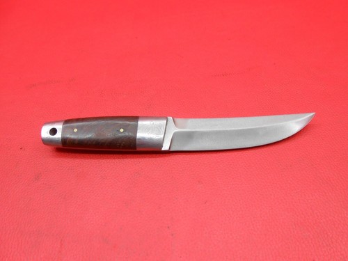 Custom Handmade Wootz Ingot Steel Knife Rose Wood Handle With Sheath KO2 - Picture 2 of 14