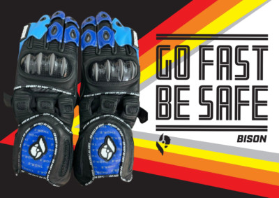 Bison Thor.2 Motorcycle Racing Gloves